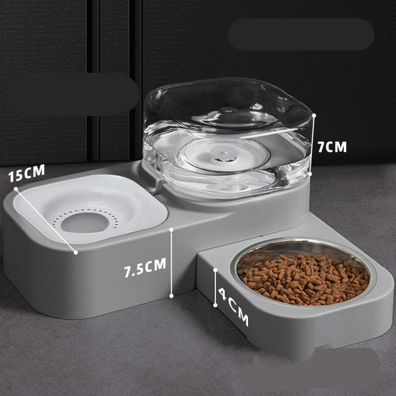 Automatic 2-in-1 Pet Water Dispenser & Feeder – Self-Refilling