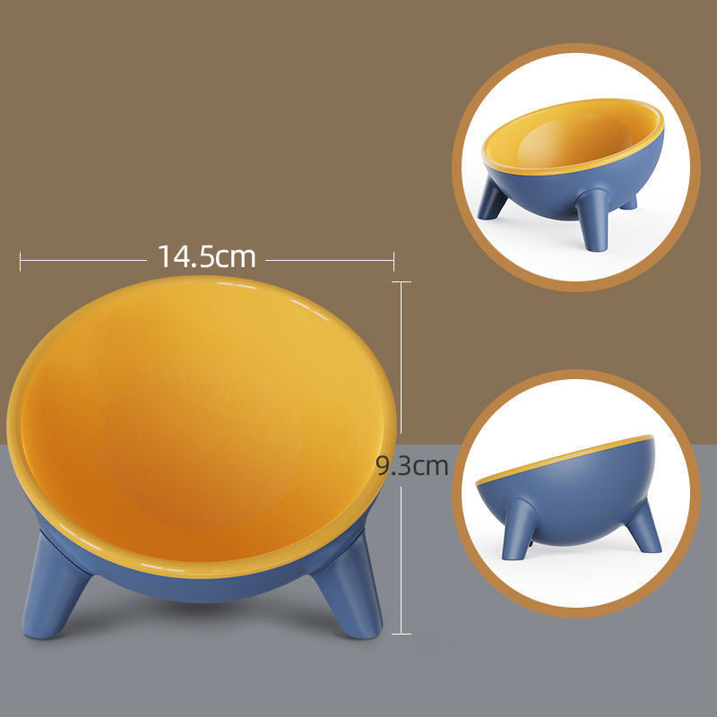 Ergonomic Elevated Bowl with 15 Degree Tilt