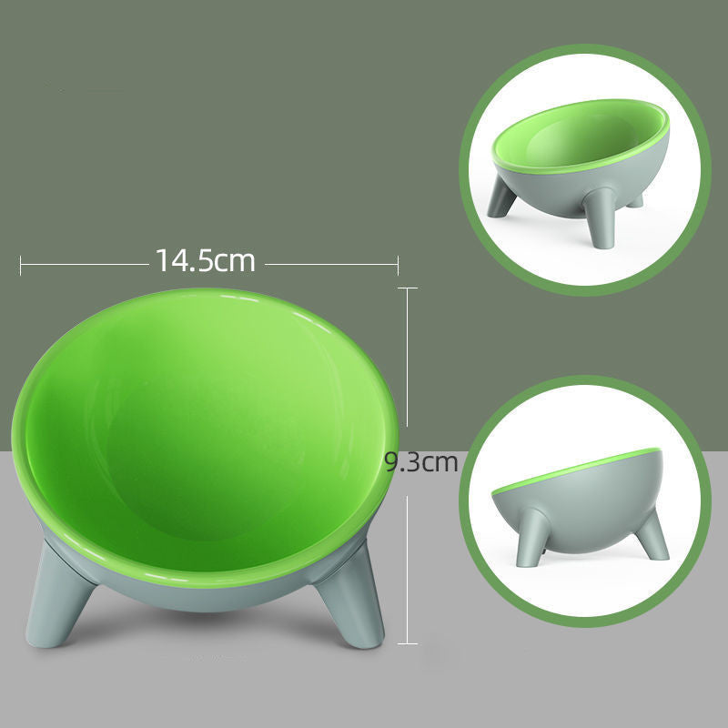 Ergonomic Elevated Bowl with 15 Degree Tilt