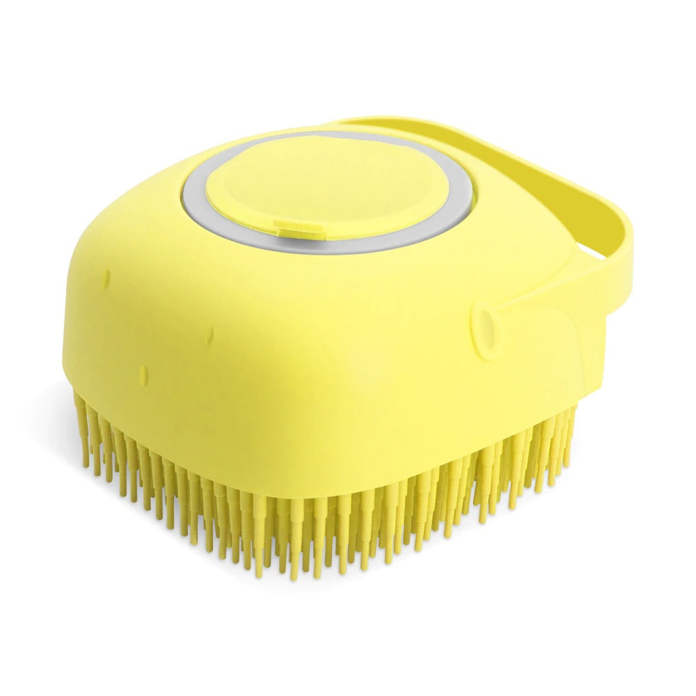 Pet Shampoo Massage Brush for Grooming