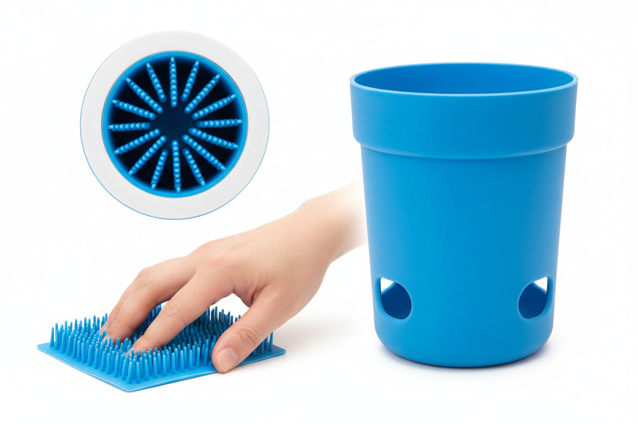 Dog Paw Cleaner Cup for Muddy Paws | Pawtopia