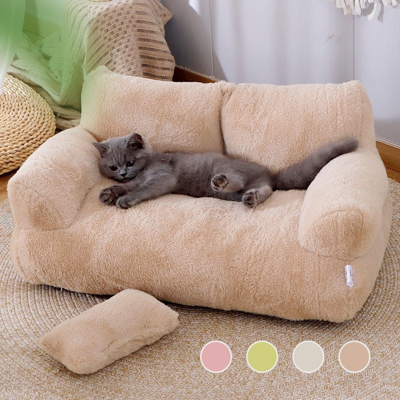 Luxurious Pet Sofa for Warm Winter Nights