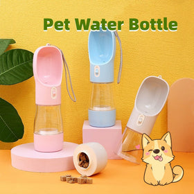 Pet Water and Feeder Bottle Outdoor