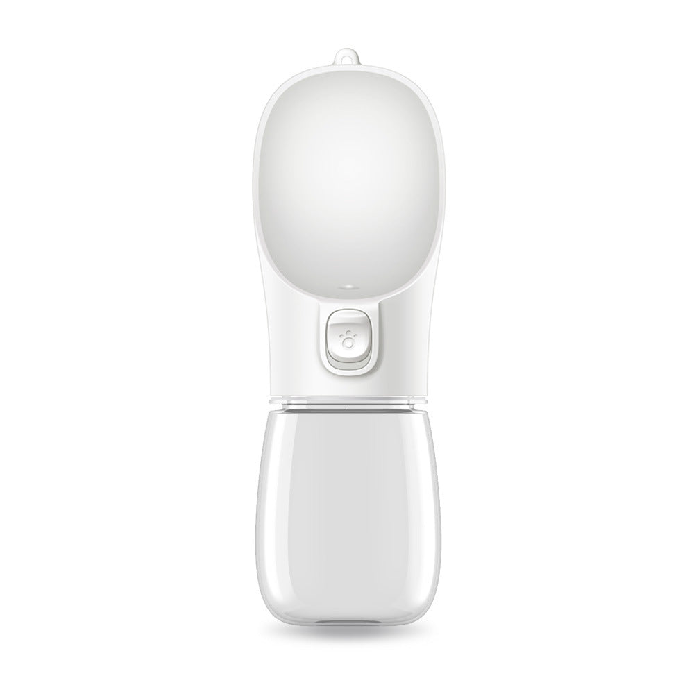 Portable Dog Water Bottle with Built-in Bowl