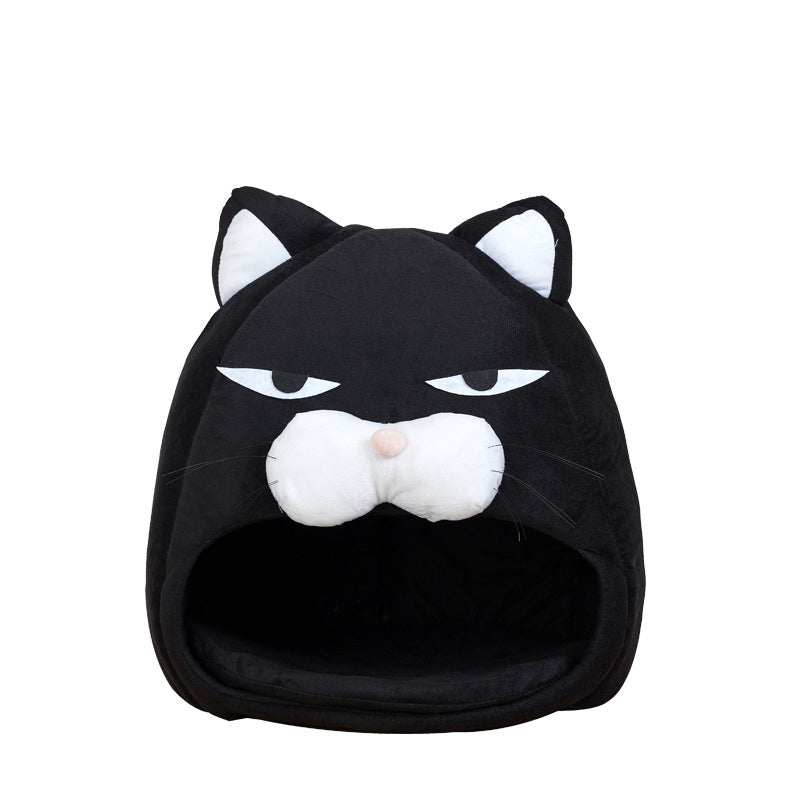 Indoor Cat House with Removable Cover