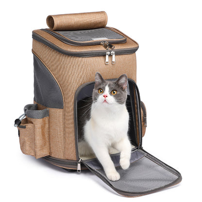 Pet Trolley with Space Capsule Design for Travel