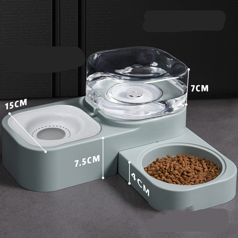 Automatic 2-in-1 Pet Water Dispenser &amp; Feeder – Self-Refilling