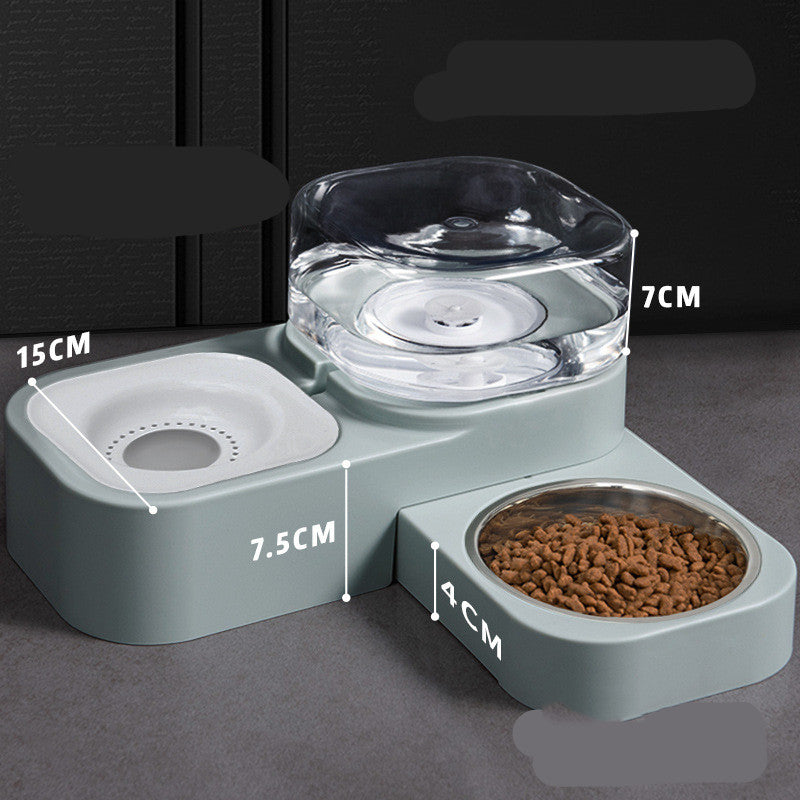 Automatic 2-in-1 Pet Water Dispenser &amp; Feeder – Self-Refilling