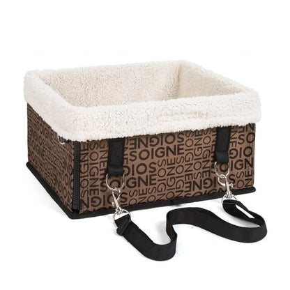 Luxurious Elevated Car Seat for Pets