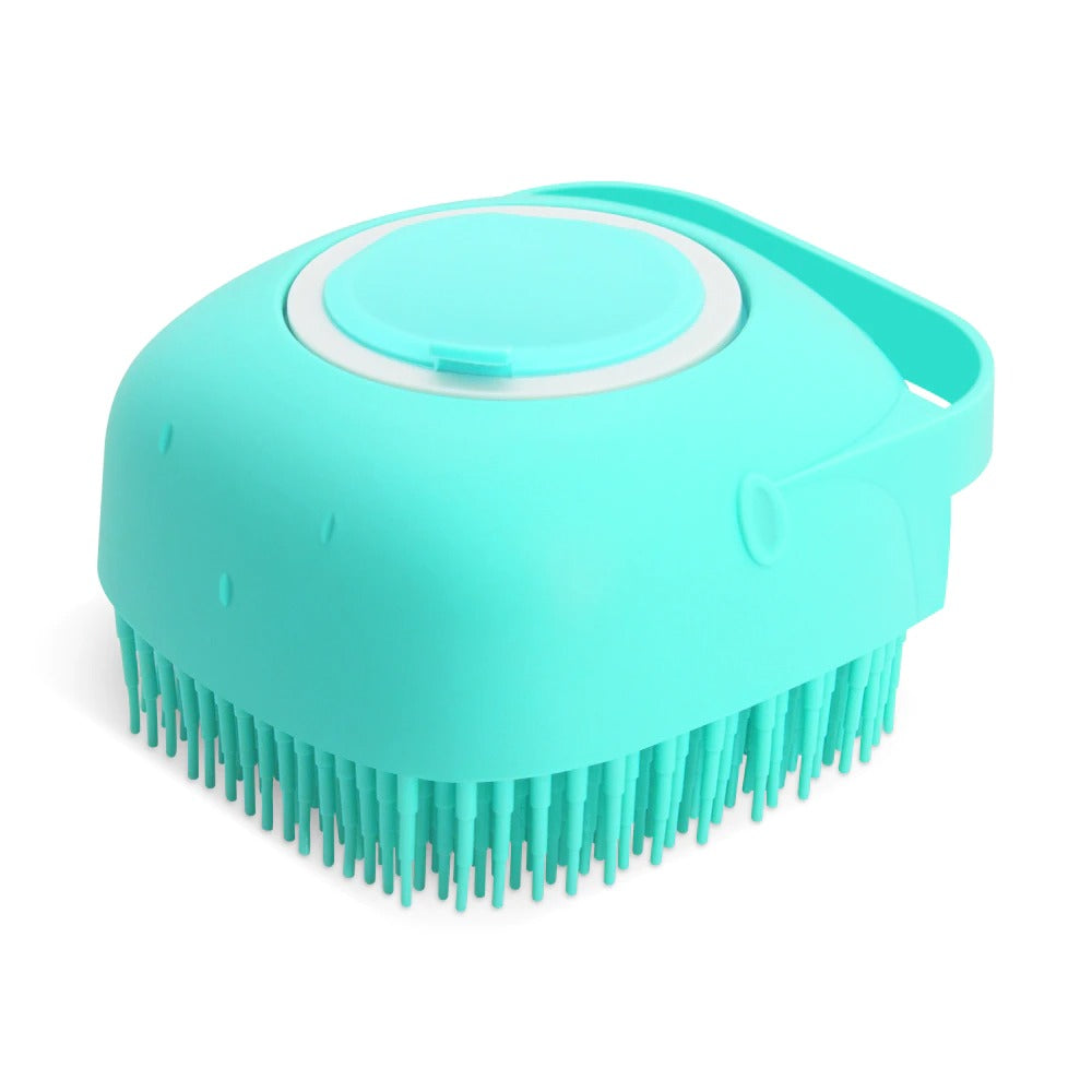 Pet Shampoo Massage Brush for Grooming