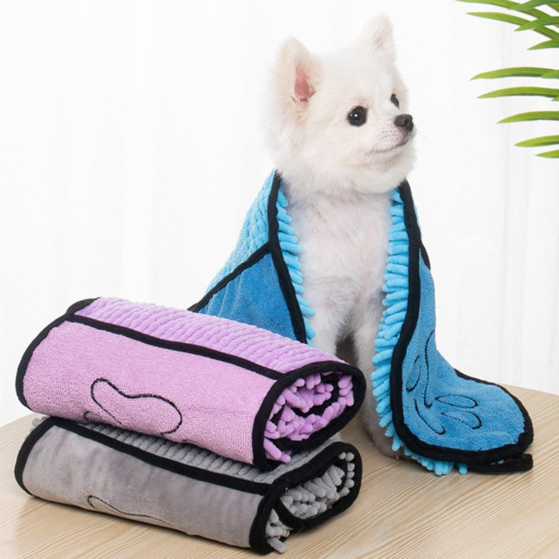 Quick Dry Pet Towel for Dogs and Cats