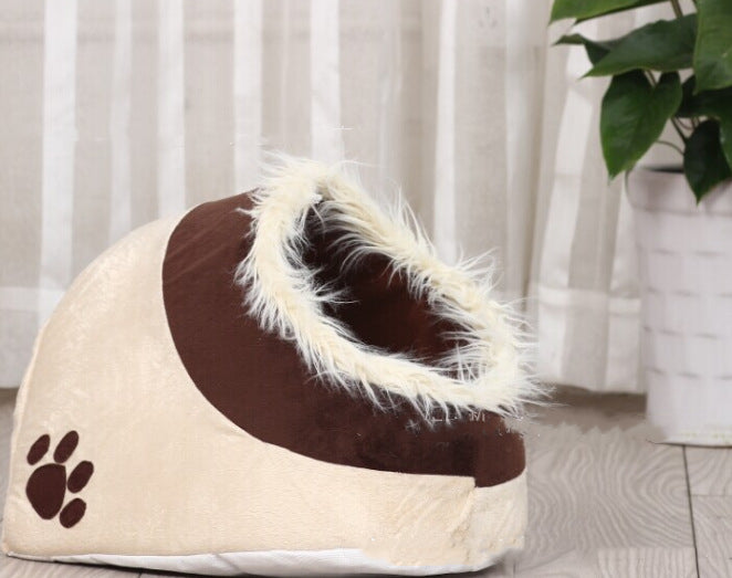Soft Fabric Pet Bed for Cats and Dogs | Pawtopia