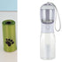 Portable Dog Water Bottle with Waste Bag Dispenser