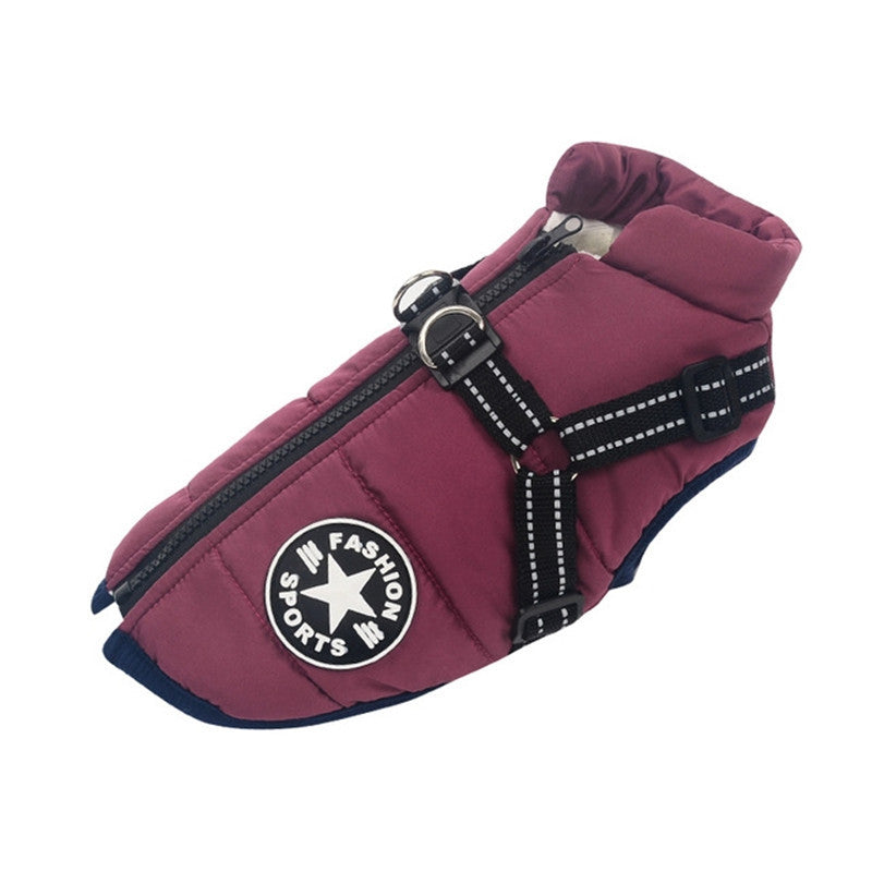 Waterproof Winter Jacket for Large Dogs
