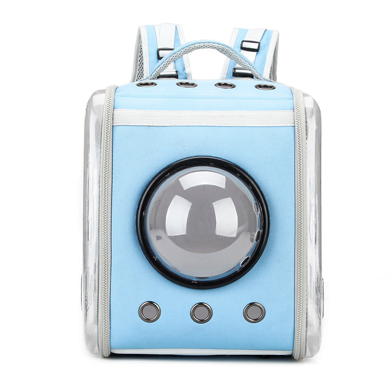 Modern Transparent Space Capsule Cat Backpack