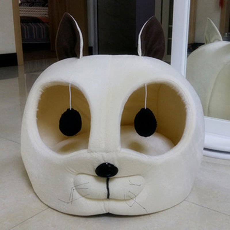 Soft Plush Pet Bed for Cats and Small Dogs | Pawtopia