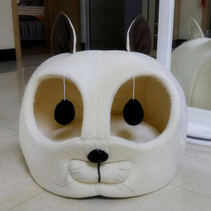 Soft Plush Pet Bed for Cats and Small Dogs | Pawtopia