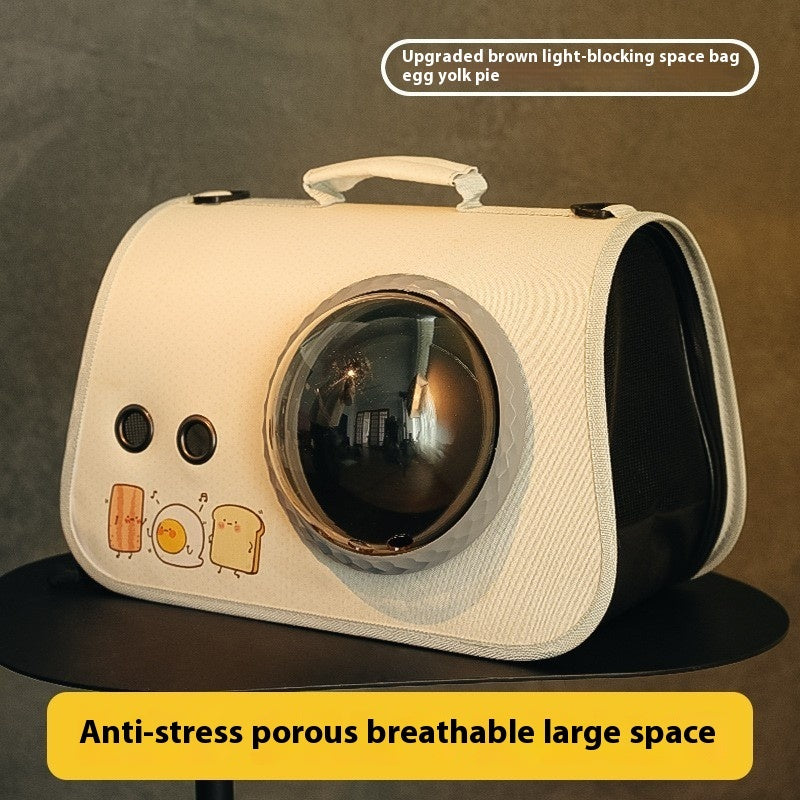 Spacious Outdoor Carrier Bag for Cats