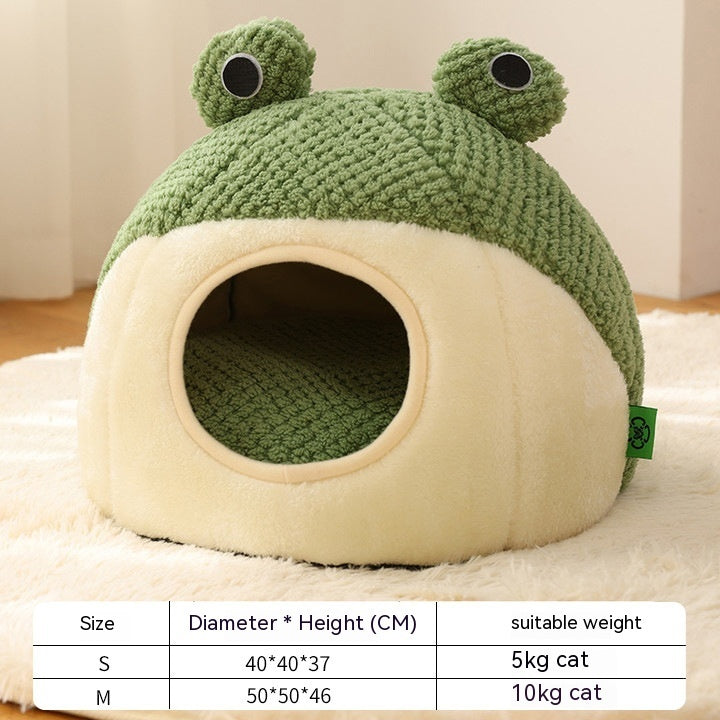 Warm Pet Bed for Cats and Small Dogs