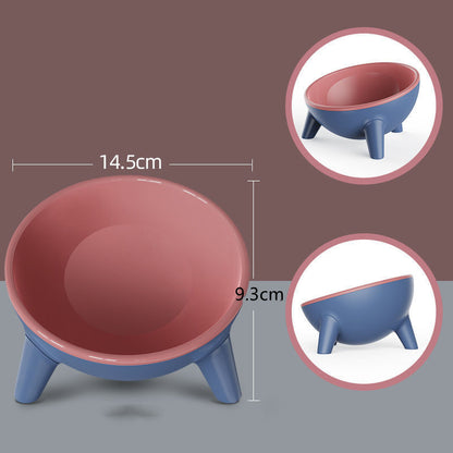 Ergonomic Elevated Bowl with 15 Degree Tilt