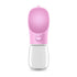 Portable Dog Water Bottle with Built-in Bowl