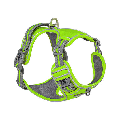 No-Pull Reflective Dog Harness for Safe Night Walks