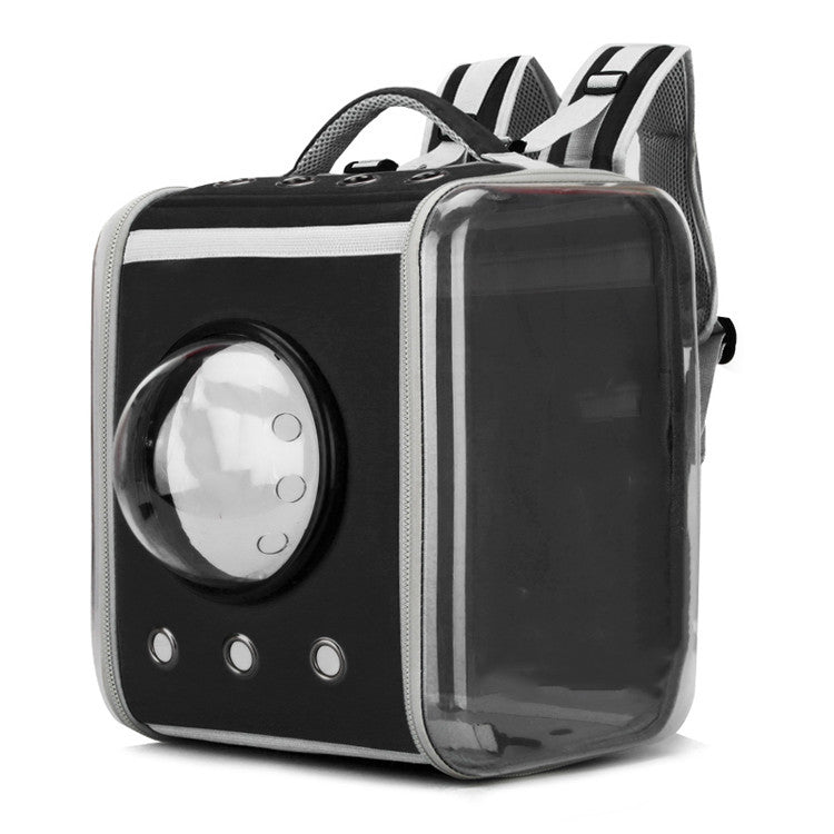 Modern Transparent Space Capsule Cat Backpack