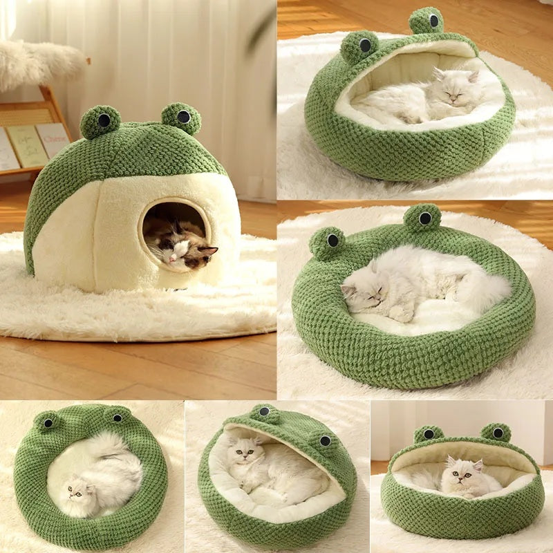 Warm Pet Bed for Cats and Small Dogs