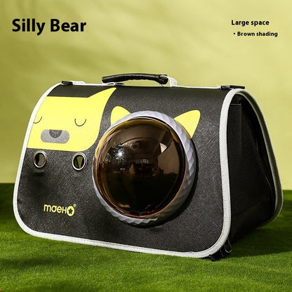 Spacious Outdoor Carrier Bag for Cats