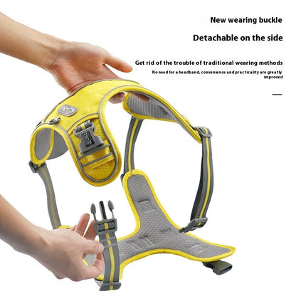 No-Pull Reflective Dog Harness for Safe Night Walks